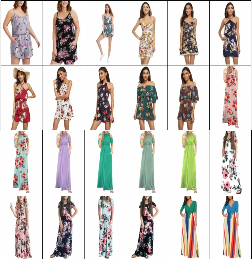 2018 Summer Fashion Sexy Mini Backless Floral Printrd Beach Dress Girls
