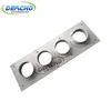 4 holes of 4" feed through entry panel