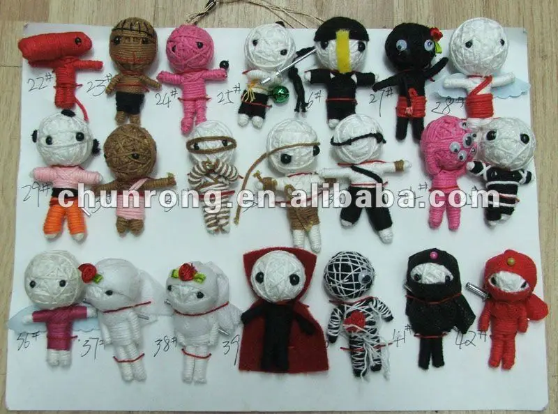 small voodoo dolls