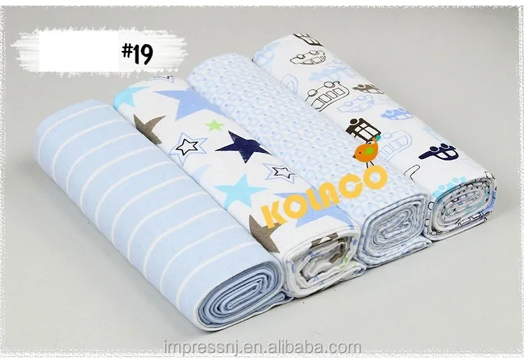 Super Soft Flannel Baby Receiving Cotton Blanket 4pcs Per Pack Buy