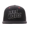 Cheap black flat brim cap snapback hat/6 panel snap back flat snapback cap