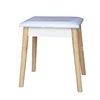 Modern White Vanity Makeup Table Stool For Sale