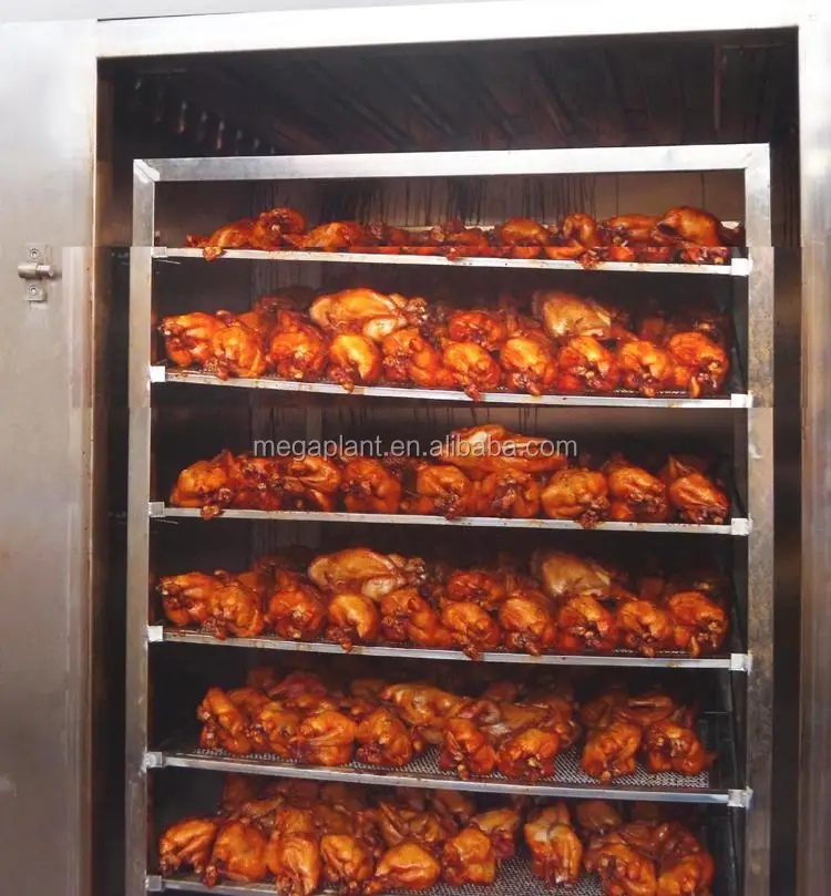 Commercial Meat Smoking Oven Fish Smoked Furnace Pork Meat Smokehouse Sausage Smoker Machine For Sale