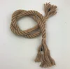 Hemp rope braided jute rope lights cable 3x0.75 Decorative Electrical Wire