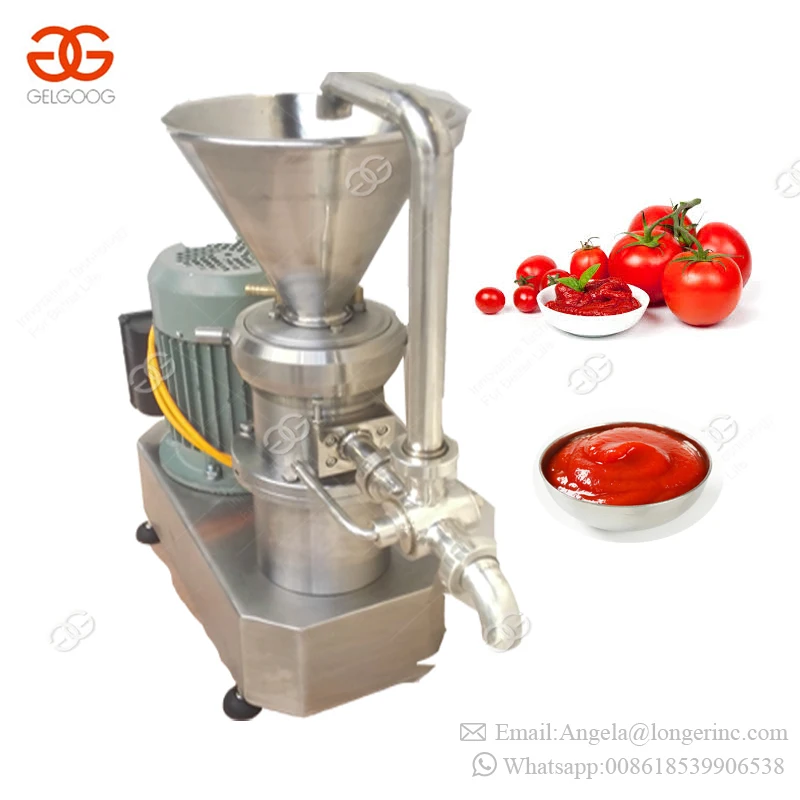Double Concentrated Sauce Processing Equipment Onion Apple Jam Plantain