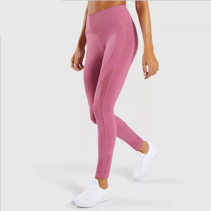 Nylon Elastane Seamless Leggings High Waisted Yoga Pants Buy Nylon