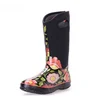 Fashion vulcanized neoprene rubber shoes rain boots