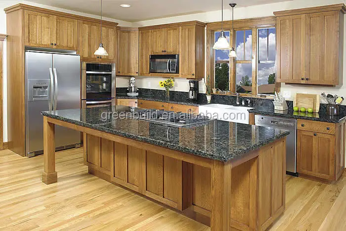 Kabinet Dapur Dari Kayu Palet Desainrumahid Villa Apartment Kitchen Cabinet Solid Wood