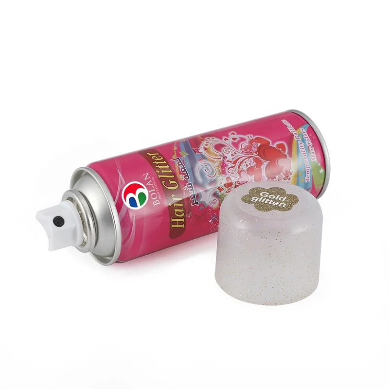 Wholesale Temporary Gold Sliver Washable Instant Color Hair Dye Glitter