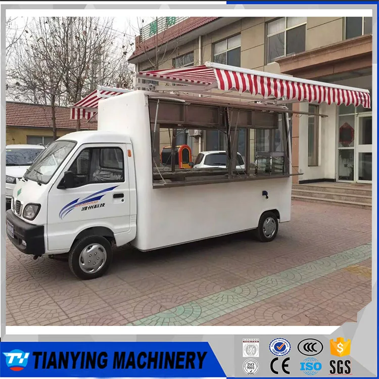 Chinese Fast Food Truck/electric Food Cart/ice Cream Truck ...