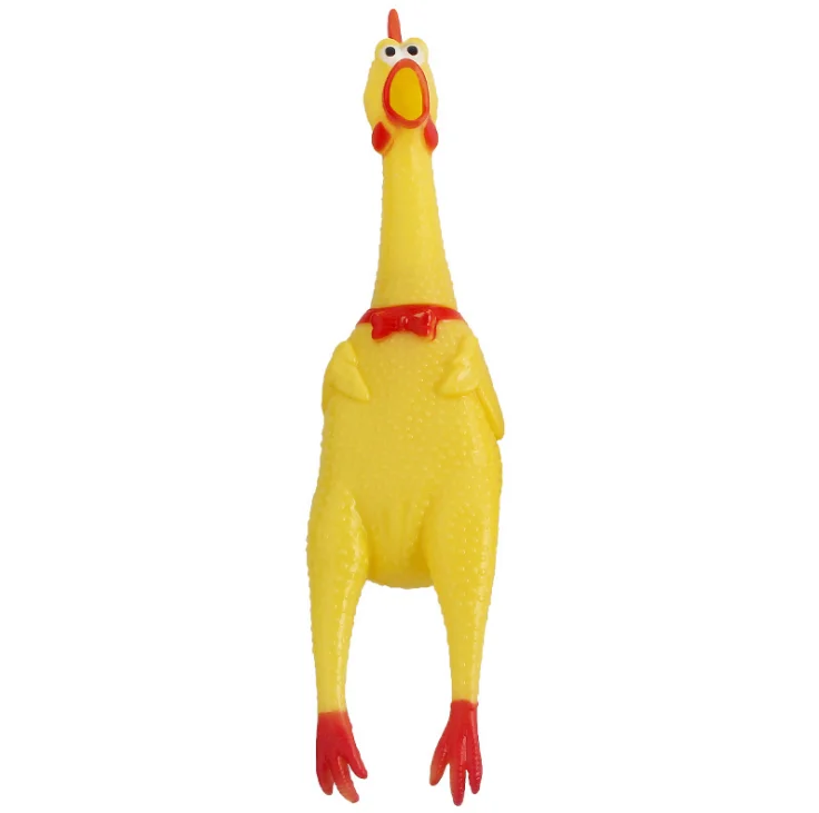 Dog Toy Squeaky Chicken: Pet Chew Toy in S/M/L Sizes