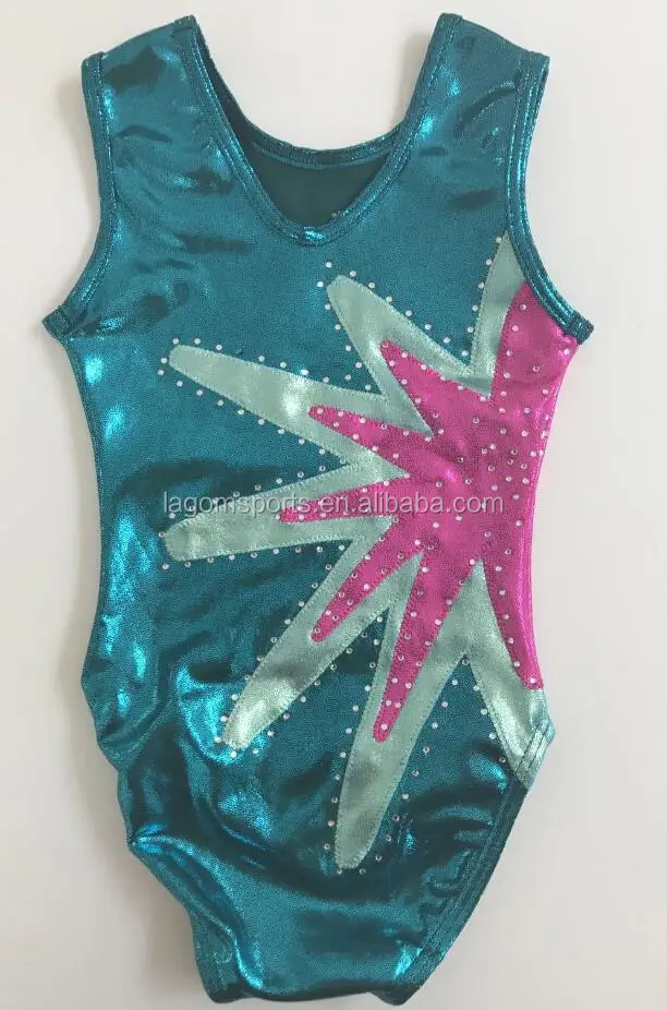 Blossom Short Sleeve Rhythmic Girls Gymnastic Leotards With Rhinestones Buy Girls Spandex