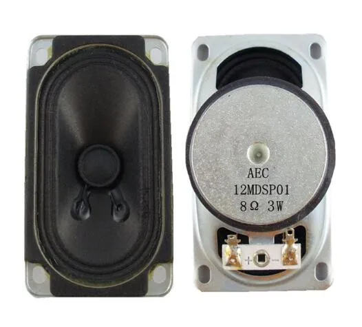 Hot Selling 50*90mm Rectangle Speaker Parts 8ohm 3w TV Lautsprecher