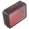 Accept Custom Order and PVC window,Metal,0.23 mm tinplate Material rectangular tin box hinged