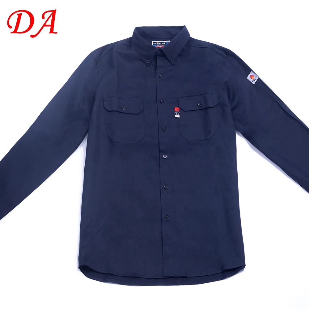 Pearl Snap Work Shirt Fire Resistant