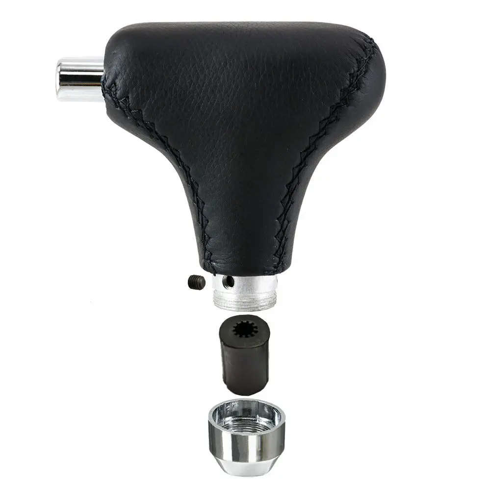 Pattern Novelty 5 Speed Shift Knobs Custom Leather Wood Car Stick