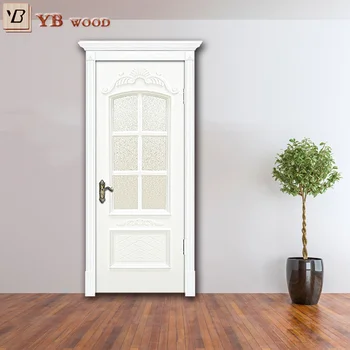 popular elegant carved double solid hollow core wooden room main door