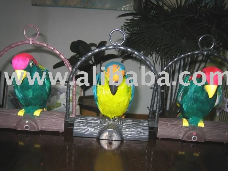 squawkers talking parrot toy