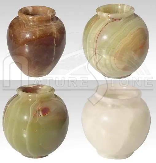 Flower Vases Onyx Marble Decorative Gifts Marble Flower Vases