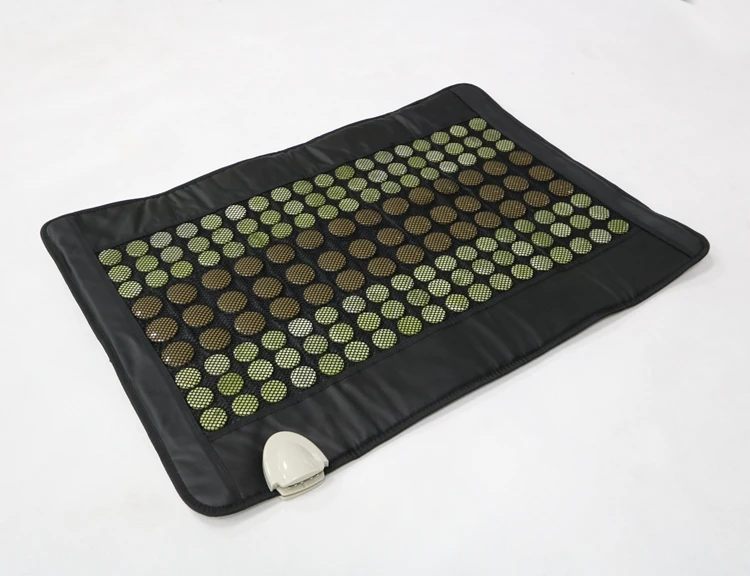Acupuncture Massage Far Infrared Jade And Tourmaline Stone Heat Mat