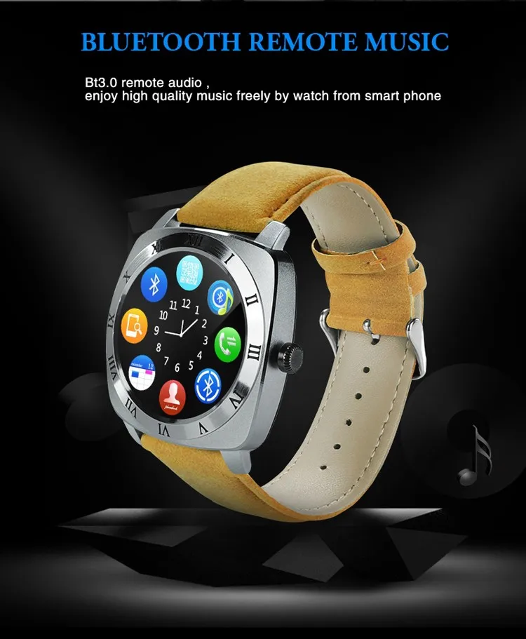 round shape mobile watch