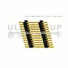 Right angle pin header right angle smt with post