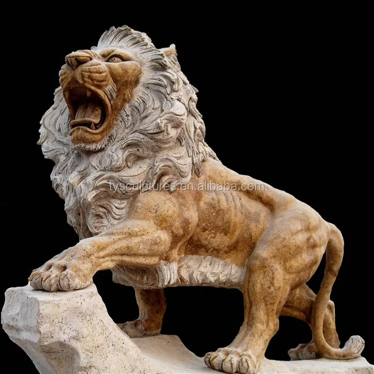 Cheap And Fine Custom Big Stone Lion Statue Sculpture For Sale Buy