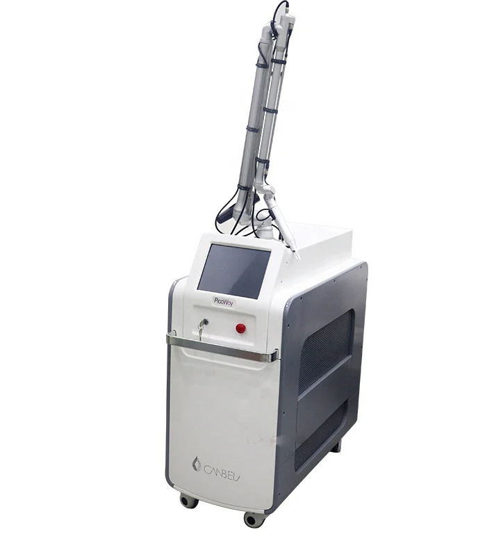 Portable Pico second Laser Pigment Removal Korea Q Switched Nd Yag Laser Picosecond Laser Tattoo Removal Machine