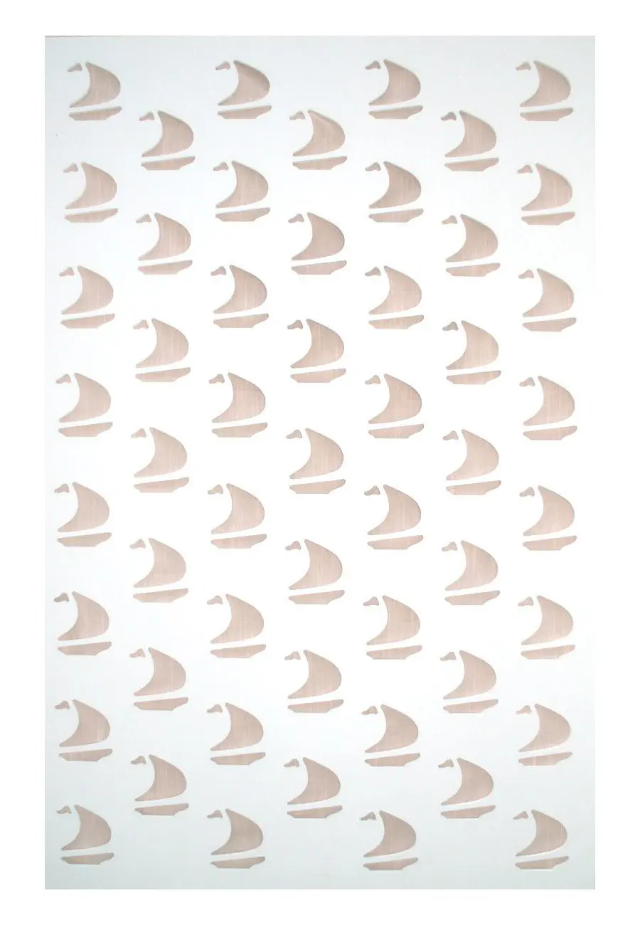Buy Acurio Sail Boat White Vinyl Lattice Decorative Privacy Panel in Cheap Price on