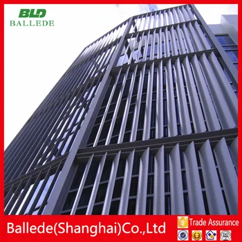 Vertical Architectural Aluminum Extruded  Louver Buy 