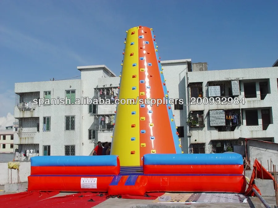 Juego Climb Piramide Inflable Montana Escalada Venta Caliente De La Montana De Aire Inflable Muros De Escalar Identificacion Del Producto Spanish Alibaba Com