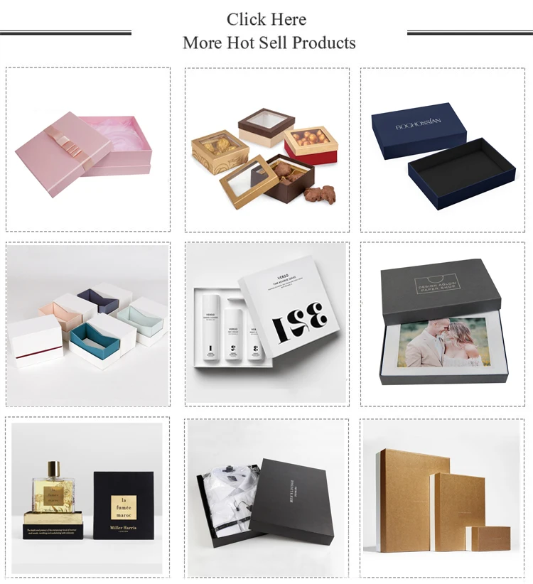 Wholesale Cheap Branded Luxury Small Custom Printed Templates Cardboard