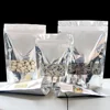 Food Grade Sliver Back Stand Up Barrier Pouches For Finest Nuts And Sweets