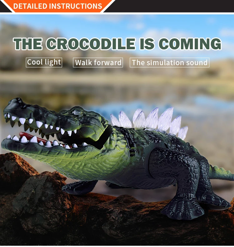 robot crocodile toy