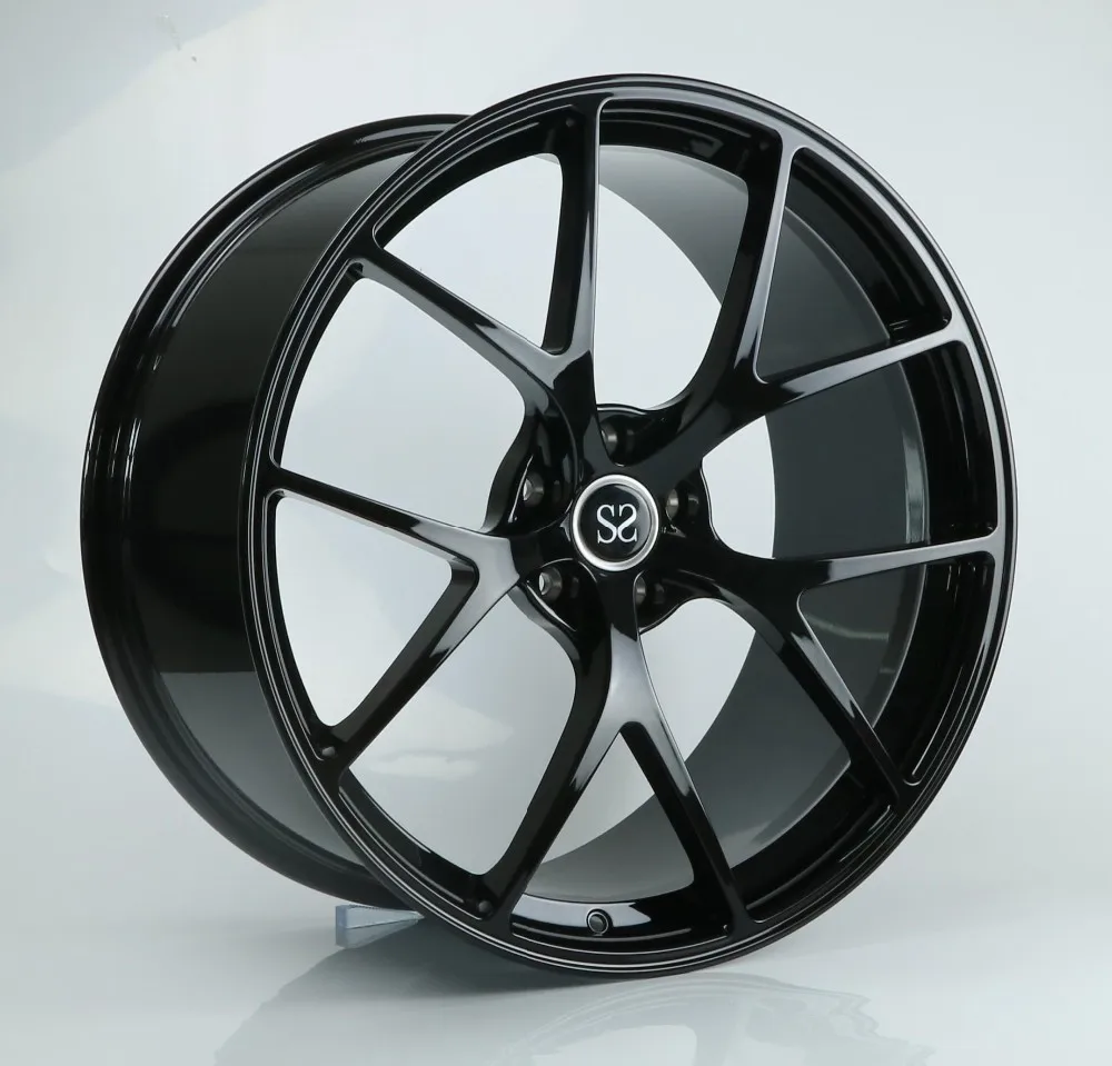 18 Inch Black Aluminum Alloy Forged Monoblock Wheels Rim For Infiniti 