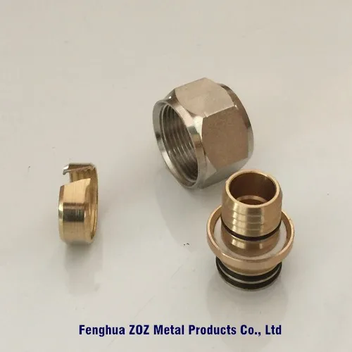 3//8/" PEX Compression Connector Manifold Adapter