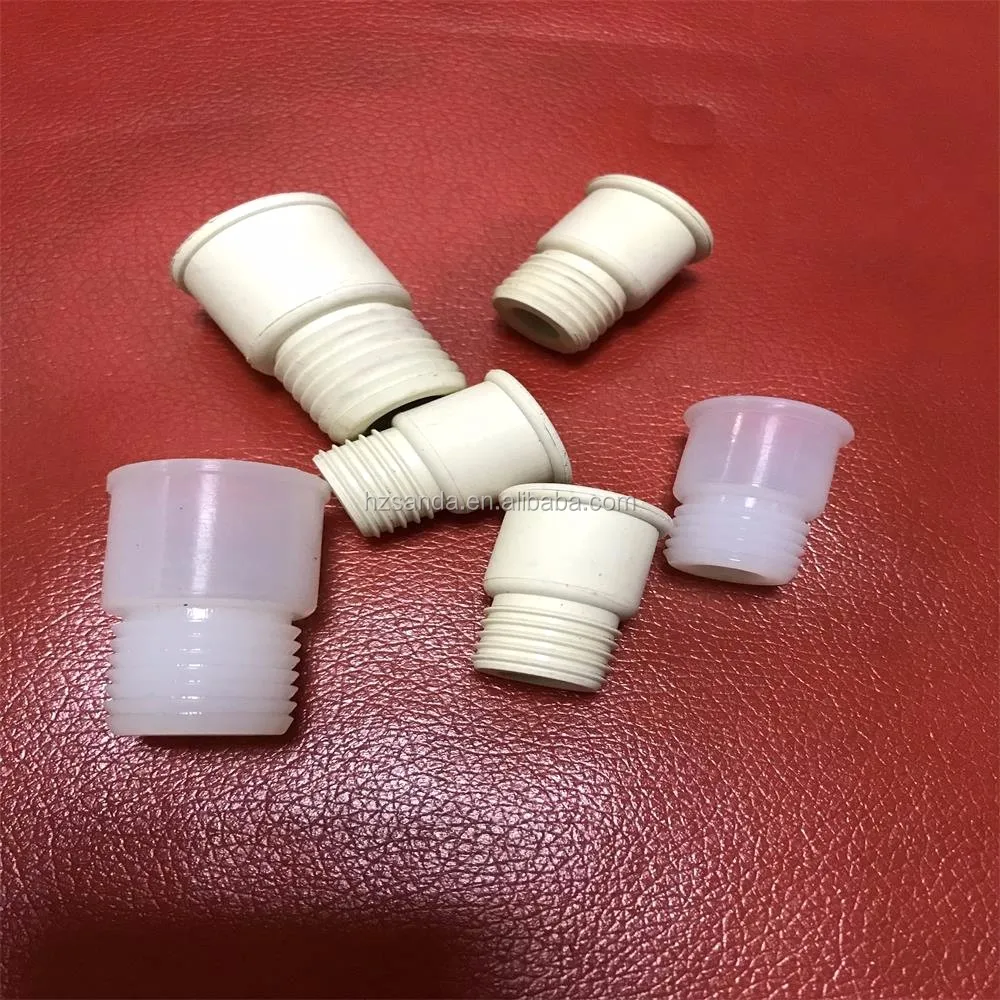 Acid And Alkali Resistant Rubber Stopper Epdm Rubber Bottle Plug For Flask Round Bottom Three