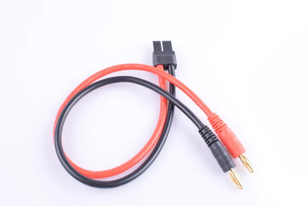 Traxxas Trx 30cm Charge Lead Cable With 4mm Banana Plugs Buy Traxxas