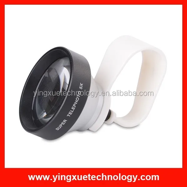 Universal Clip-on 5x Mini Telephoto Telescope Camera Lens for iPhone 6 6 Plus
