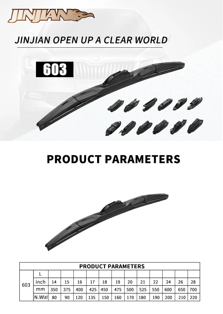 Factory Wholesale Multifunctional Wiper Blade,Windscreen Wiper Blade