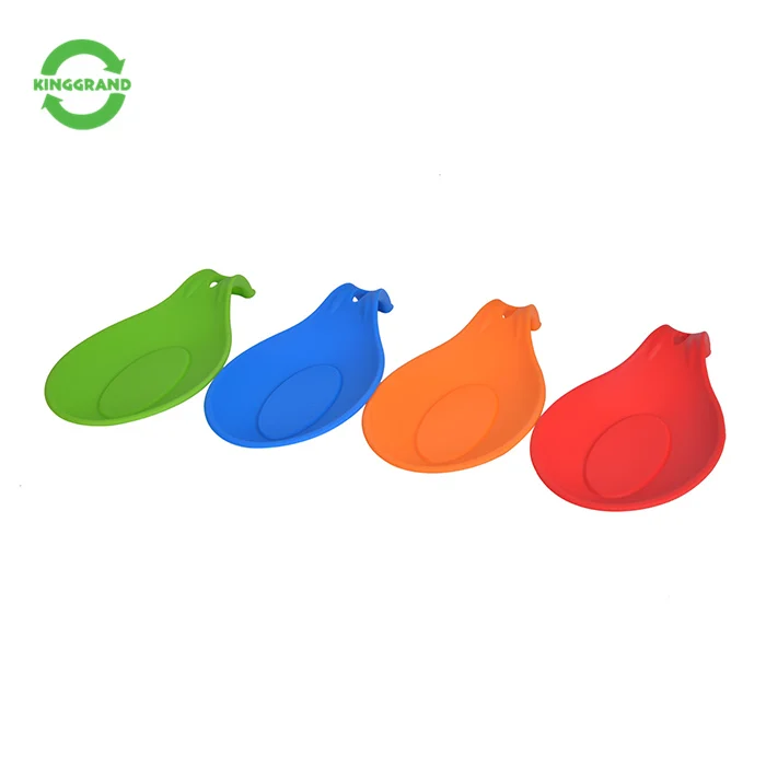 Wholesale eco-friendly heat resistant kitchen utensil silicone spoon holder
