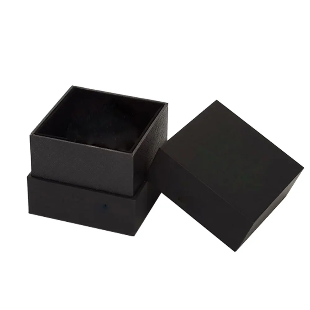 Luxury Square Candle Box Custom Matte Black Lid And Bottom Cardboard ...