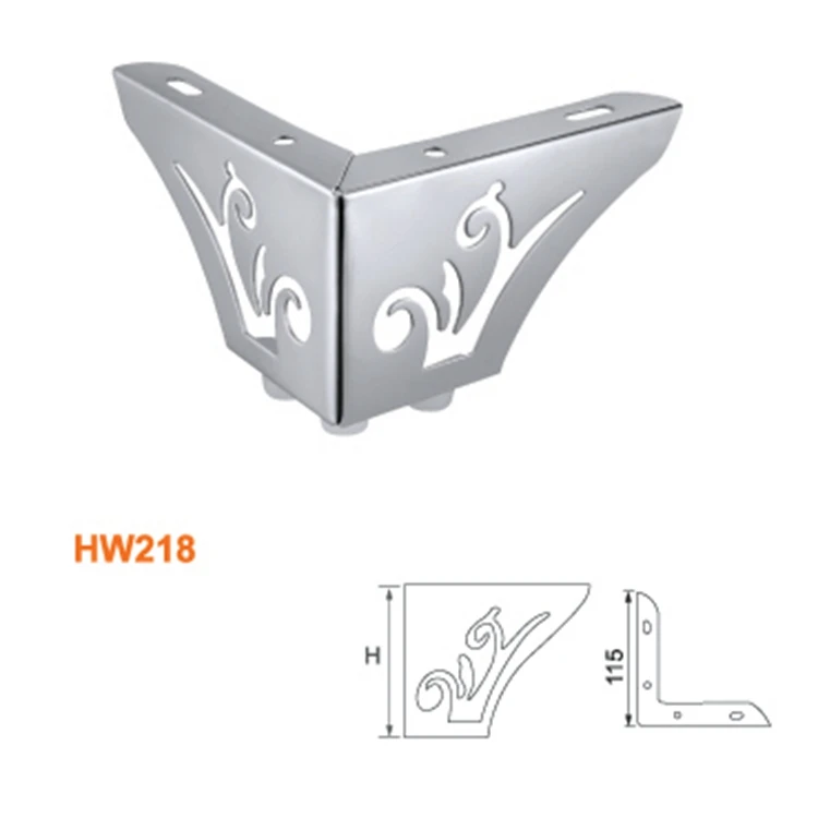 Qualified Special Metal Decorative Fancy Furniture Legs Brightness