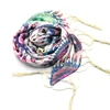 Import Export Lowest Price Good Quality Classical Long Design White Infinity Long Tassels Wool Plain Scarf