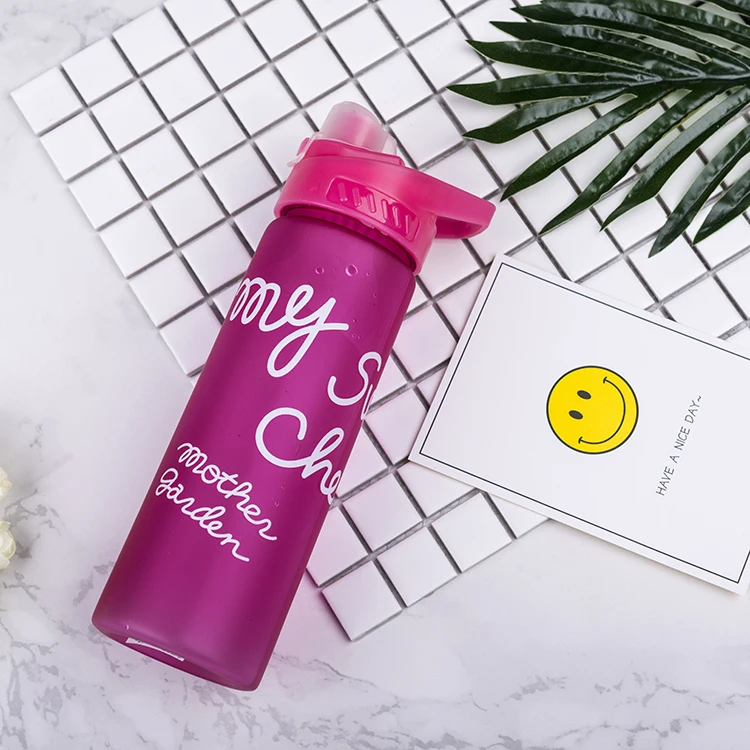Widely Used Hot Sales Frosted Plastic Water Drink Bottle