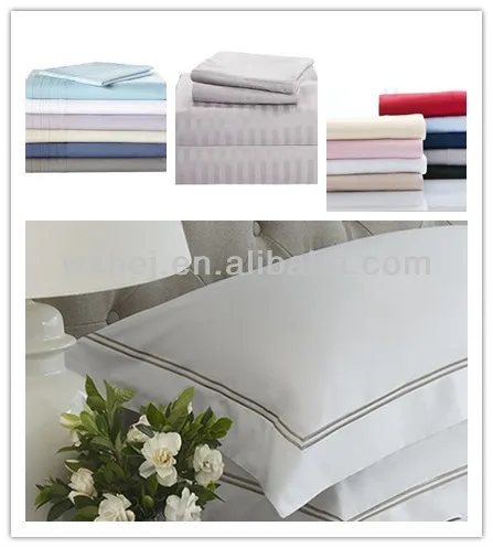 Percale Plain white 100% cotton fabric for hotel bed sheet