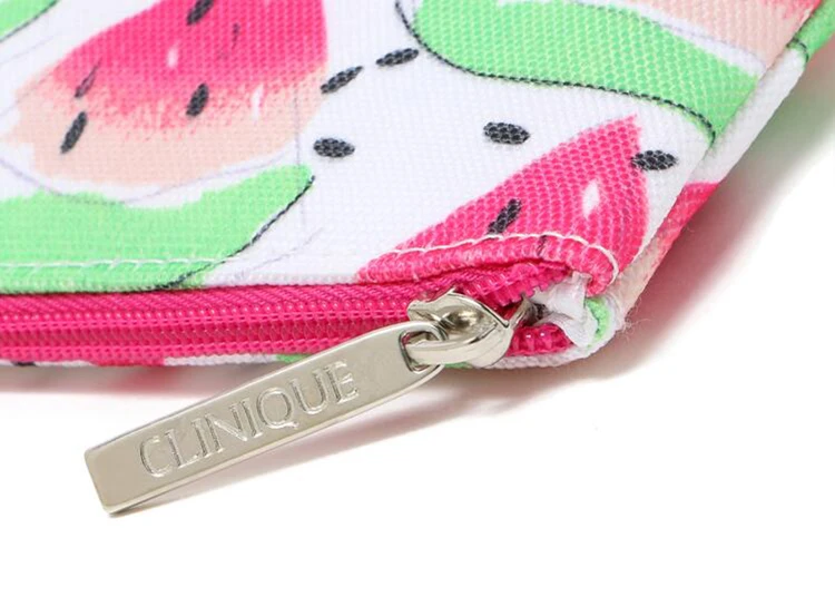 Watermelon Printed Pouch Bag Canvas Mini Polyester Waterproof Coin Bag.jpg
