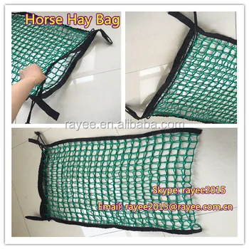 Hay Bag Slow Feeder Type Horse Feed Bags 60cmx90cm Hay Bag Slow Feeder Type Horse Feed Bags 60cmx90cm Feno Do