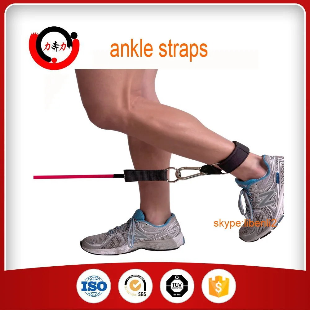 Gym Equipment Ankle Straps With Neoprene For Resistance Bands Buy