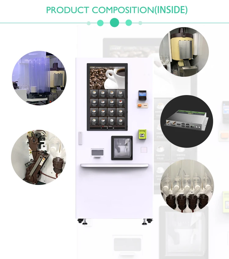 Automatic Hot And Cold Coffee Vending Machine With Ice Option Buy Hot